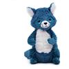 LES DÉGLINGOS PTIPOTOS by Peluche Pupazzo Il Raton Laveur Bleu - Doudou originale - Doudou ideale fin dalla nascita - Peluche morbido - Blu