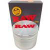 Raw 19330 Grinder-4 pezzi con pala, 56 mm, in alluminio