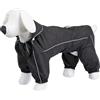 Kerbl Pet Kerbl Manchester - Impermeabile per cani, Nero, XL