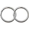 Sanico Bjt245 Orecchino Twisted Ring