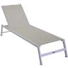 Ristosubito Lettino impilabile in alluminio STK Modello S6457920000