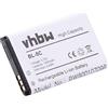 vhbw Li-Ioni Batteria 1200mAh (3.7V) per Cellulare telefono Smartphone NOKIA C2-01, C2-02, C2-03, C2-06, C2-07, E50, E60, LD-3W