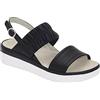 Scholl Viareggio Elastic, Sandali Donna, Nero, 37 EU