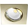 Wonderlamp W-E000013 Basic Basic - Kit di faretto da incasso quadrato, colore oro