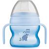 MAM Starter Cup - Borraccia da 150 ml, con manici luminosi e antiscivolo, a partire da 4 mesi, orso