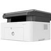 HP LaserJet 135wg 6HU11A, Stampante Multifunzione A4, Stampa Fronte e Retro Manuale in b/n, 20 ppm, USB, Wi-Fi, Ethernet, Schermo LCD a 2 righe, Grigia