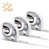 Phomemo 3x Phomemo P12 Nero su Bianco Nastro adesivo durevole, 12mm x 4m, per la stampante di etichette Phomemo P12/P12PRO/LT12, ricambio per Dymo LetraTag LT100H LT100T LT12