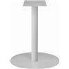 Konte.Design Set di 4 basi per tavolo SPARGI rotonde bianche 72 - 105 cm