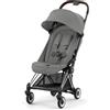 Cybex - Passeggino Ultracompatto Coya Mirage Grey telaio Chrome Dark Brown