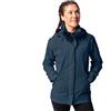 Vaude Rosemoor 3 In 1 Jacket Blu 34 Donna