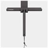 Parama Tergivetro in silicone marrone con anima in acciaio inox e gancio per box doccia | Tergi