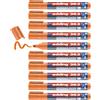 edding 363 - Pennarello per lavagna bianca, 10 penne per lavagna bianca, punta a scalpello 1-5 mm, cancellabile a secco, per lavagne bianche, lavagne a fogli mobili, lavagne magnetiche, lavagne per appunti