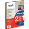 Epson Premium Glossy Photo Paper - A4 - 2x 15 Fogli - C13S042169