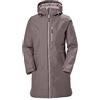 Helly Hansen Women's W Long Belfast Winter Waterproof Windproof Breathable Jacket, Sparrow Grey, XL