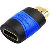 KabelDirekt - Adattatore HDMI, compatibile con (1.4/2.0/2.0a/b, presa > spina HDMI, 4K 60 Hz, ingressi dei dispositivi)