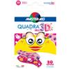 PIETRASANTA PHARMA SPA Cerotto Master-aid Quadra 3d Girls 20 Pezzi Assortiti