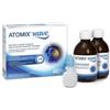 TRED SRL Atomix Wave Dispositivo Per Igiene Rinofaringea Atomix Soluzione Salina 250 Ml 2 Pezzi + Terminale Nasale + Erogatore Asoffietto