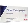 VIATRIS HEALTHCARE LIMITED Zidoval Gel Vag 40 G 7,5 Mg/g + 5 Applic