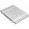 Placca griglia piscina trasversale largh. 245 mm sp. 22 mm
