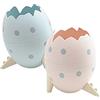 BEEK Table Trash Bin Mini Dinosaur Egg Tray Mini Desk Waste Paper Bin Washbasin Waste Bin Cosmetic Mini Waste Paper Bin Desktop Desk Mini Storage Box 2 pezzi