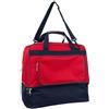 BORSA BICOLORE GRANDE - ROSSO BLU NAVY