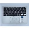 Apple Tastiera layout topcase Silver Grigio 🇮🇹 ITALIANO Macbook 13" Air A2337 2020