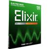 Elixir - Corde per basso elettrico (quinta e sesta corda), ultra sottili, rivestite in nanoweb, tensione: B 0.135