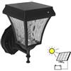 V-TAC LAMPADA LED SOLARE 2W A PARETE 3IN1 COLORE NERO IP65 VT-982 -LED2889