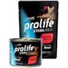Prolife Sterilised Grain Free Adult Sensitive Cat umido (manzo) - 6 bustine da 85gr.