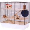 skyline Gabbia Skyline Fun Area Leon - bianco: L 67 x P 36,5 x H 65 cm