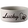 JMIPET Ciotola in ceramica personalizzata per cani con nome dell'animale domestico, ciotola in ceramica per cuccioli e cani, fondo antiscivolo, non trabocca, ciotola per animali domestici, mangiatoia