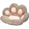 Zhaoying Cuscino per sedia a forma di zampa di gatto a forma di zampa di gatto, cuscino per sedia da ufficio