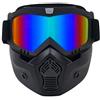 BJ-SHOP Occhiali da Sci,Maschera da Sci Uomo Donna Che Cavalca Occhiali da Sole Outdoor Skateboard Occhiali Antipolvere Occhiali da Motocross Leggeri Regolabili