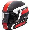 PREMIER CASCO TROPHY BL 92 BM,NERO/ROSSO/BIANCO,XS