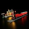 BRIKSMAX Kit di illuminazione a led per LEGO Harry Potter Espresso per Hogwarts e Stazione di Hogsmeade - Compatible with Lego 76423 Modello di blocchi predefiniti- Non includere il set Lego