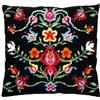 VERVACO Kit Cuscino Mezzo Punto Completo FOLCLORE Gobelin Cuscino ca. 40 x 40 cm Set Fai da Te Creativo Cuscini Decorativi Kit Hobby Adulti Set Ricamo Principianti