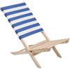 Sdraio pieghevole da spiaggia personalizzata Marinero personalizzate o neutre