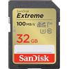 SanDisk Scheda SDHC Extreme da 32 GB + RescuePRO Deluxe, fino a 100 MB/s, UHS-I, Classe 10, U3, V30