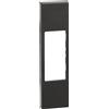 BTicino Living NOW Cover nera per connettori RJ, A/V e lampada di sicurezza - KG07