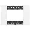 BTicino Living NOW Placca bianco 3 posti - KA4803KW