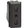 BTicino Living NOW Presa nero bipasso 2P+T 10/16A 250Vac - KG4180