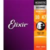 Elixir 11002 EXTRA LIGHT 80/20 BRONZE CORDE 10/47