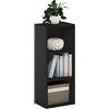 Furinno Luder Libreria a 3 ripiani aperti, Legno Nero