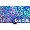 Samsung TV Neo QLED 4K 75" QE75QN85B Smart Wi-Fi Bright Silver 2022. Mini LED, Processore Quantum 4K, Gaming mode, Suono 3D