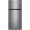 LG GTB744PZHZD Frigorifero Smart Doppia Porta Total No Frost con Congelatore, 506 L, 43 dB, Tecnologia Multi Air Flow, Linear Cooling, Door Cooling - Frigo con Freezer, Wi-Fi e Display LED