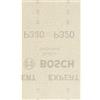 Bosch Professional 10x Abrasivi a rete Expert M480 (per Legno duro, Vernice su legno, 80x133 mm, Grana 320, accessorio Levigatrice orbitale)