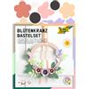 folia 21904 - Set completo per 3 ghirlande di diverse dimensioni con fiori di carta, decorazione senza tempo