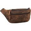 STILORD 'Marian' Vintage marsupio pelle uomo donna borsa da cintura piccola borsa da cintola per festival festa viaggio sport di vera pelle, Colore:colorado - marrone