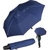 iX-brella Ombrello tascabile XXL con apertura automatica, Full Class, copertura da 122 cm