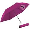Doppler pocket umbrella zero,99 - Peso di soli 99 grammi - Stabile - Antivento - 21 cm - Fancy Pink